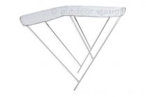 Bimini-Verdeck Sombrero 150x180x140 cm weiß