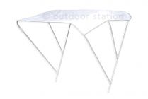 Bimini-Verdeck Sombrero 200x180x140 cm  weiß