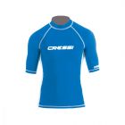 Cressi Herren Rash Guard Ärmel Kurze blau XXL
