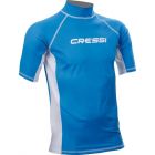 Cressi Rash Guard Ärmel Kurze für Kinder Blau 4
