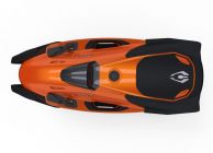 iAqua Unterwasser scooter SeaDart MAX Corsica orange