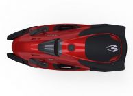 iAqua Unterwasser scooter SeaDart MAX Portside rot