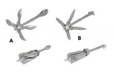 Klappanker für kleine Boote und Beiboote 3.2 kg