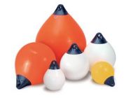 Polyform Kugelfender Serie A Weiß A-1
