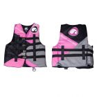 Schwimmweste Jet Ski Deluxe Nylon 50N pink L
