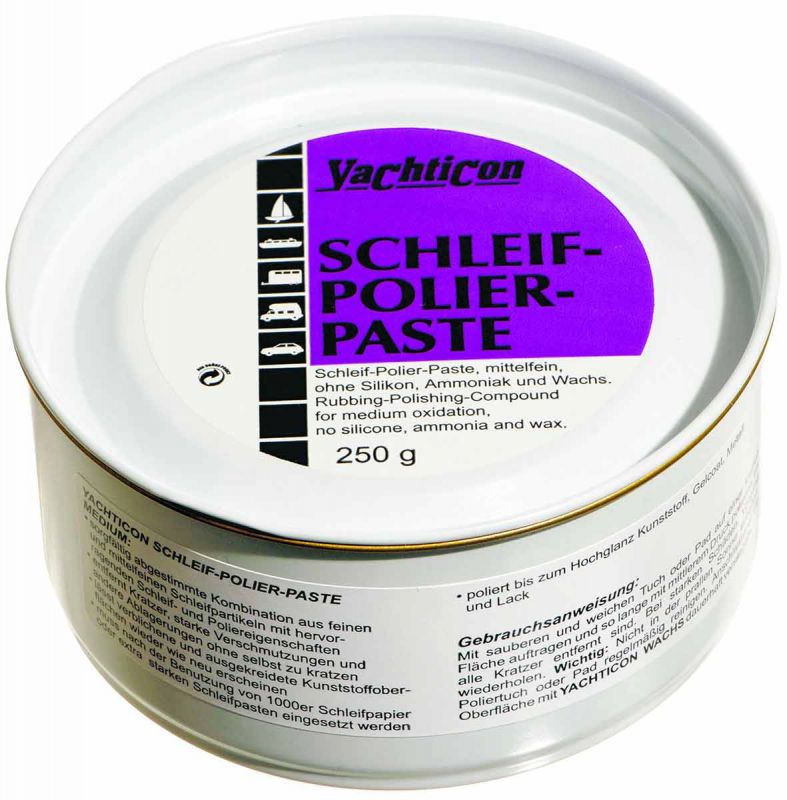 yachticon schleif polier paste medium 250g