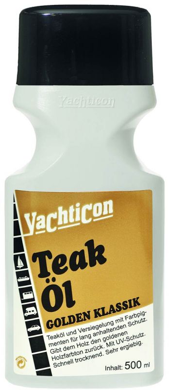 Yachticon Teak Öl golden klassik 500 ml