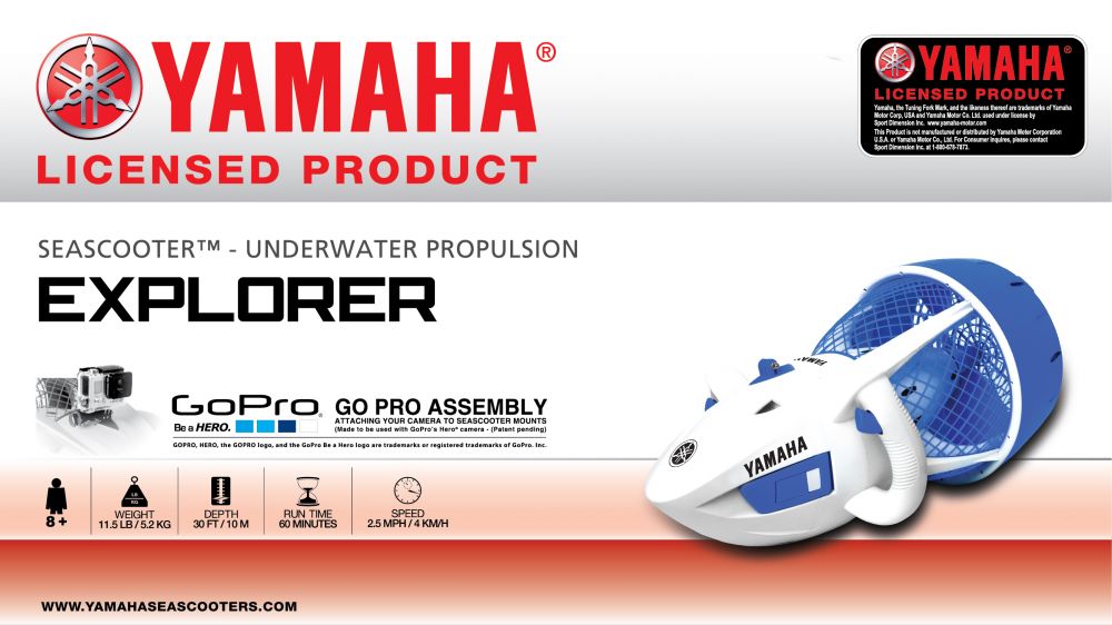 Yamaha Unterwasser Tauch Scooter für Kinder Explorer