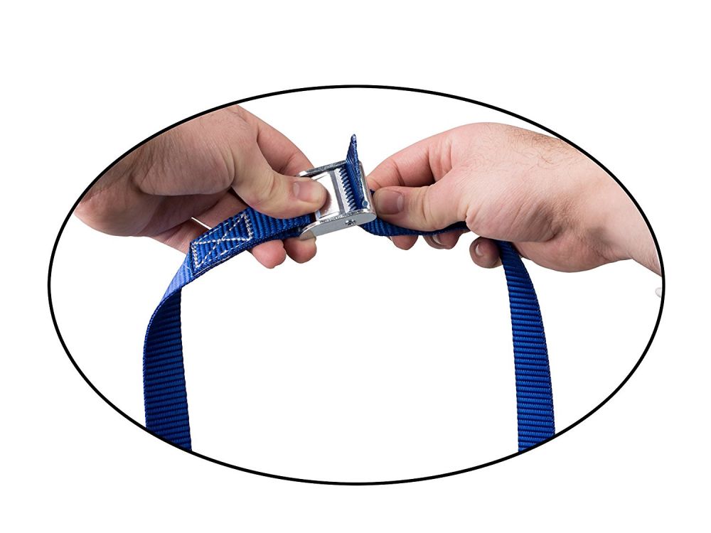 Zurrgurte für Kajak, Kanu und Fahrzeug Dachgepäckträger 35mm 3m
